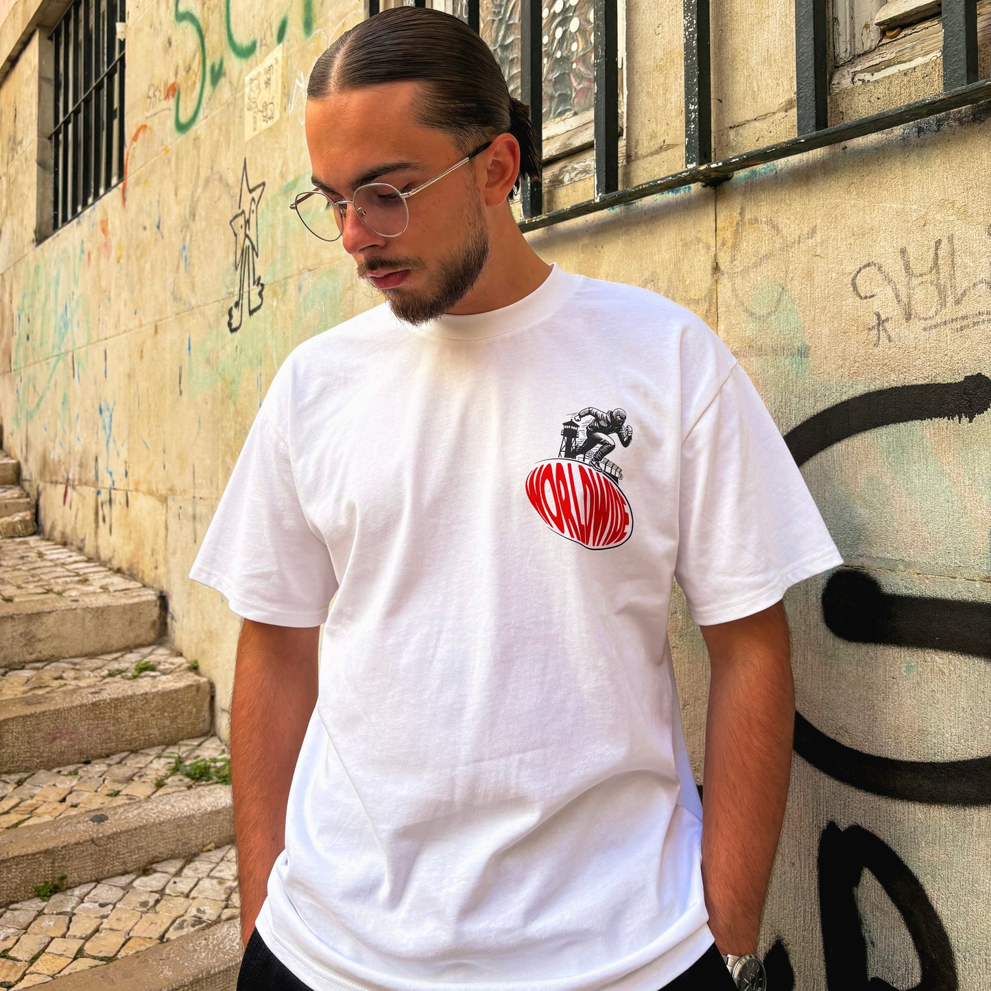 WORLDWIDE TEE [WHITE]