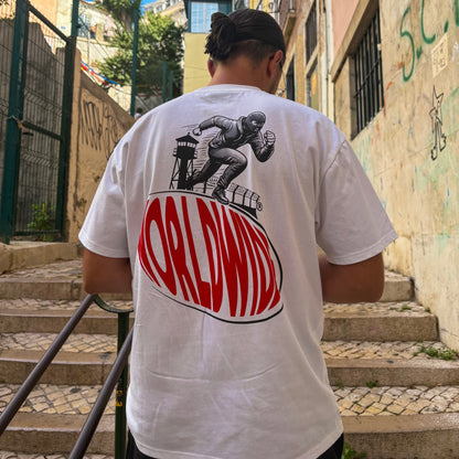 WORLDWIDE TEE [WHITE]