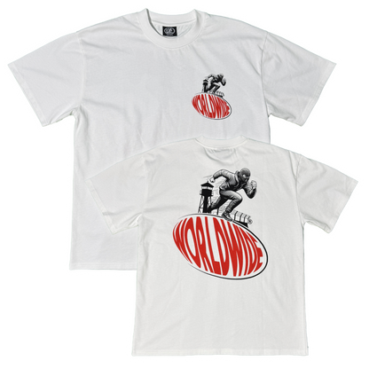 WORLDWIDE TEE [WHITE]